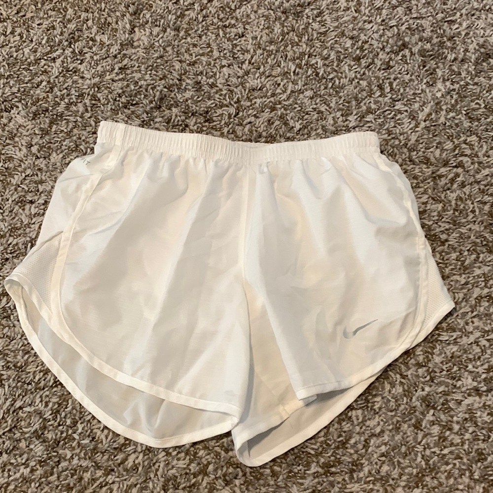 Womens nike white running shorts